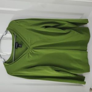 Lane Bryant Green v Neck Sweater, 18/20